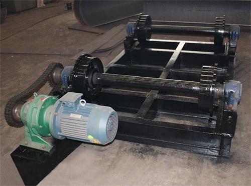 沙子烘幹機筒體底座