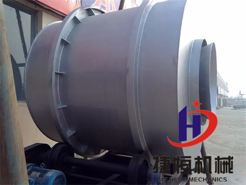 塗漆完畢的沙子烘幹機主體