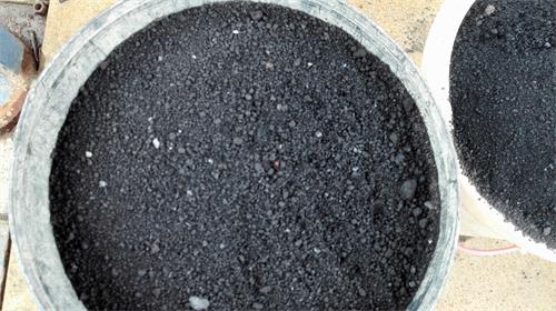污泥碳化樣品