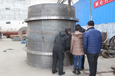 台商參觀沙子烘幹機車間