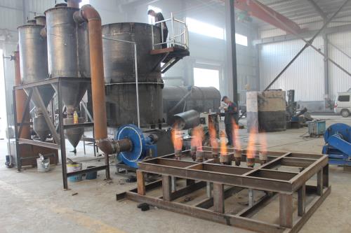 稭稈鋸末氣化爐