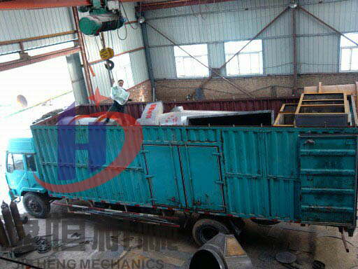 JHS625烘幹設備(bèi)發(fā)往廣西