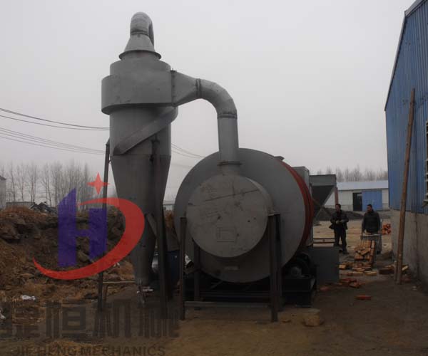 捷恒沙子烘幹(gàn)機(jī)在江西安裝進行中