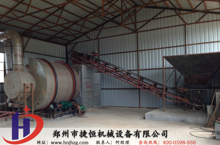 黑龍江七台河市河沙烘幹(gàn)機(jī)實地考察信息