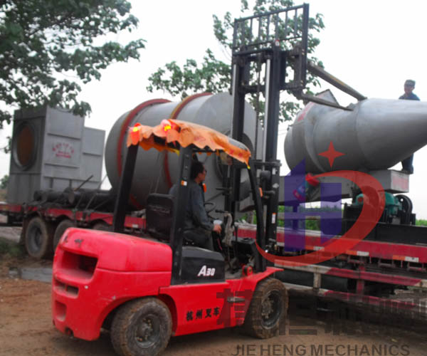 捷恒三回程黃烘幹(gàn)機發(fā)往江蘇