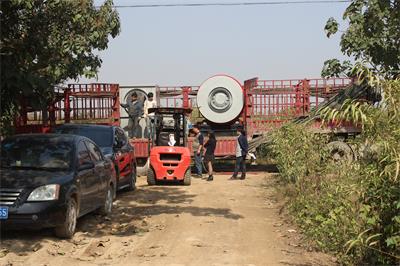 廣西柳州623沙子烘幹(gàn)機發(fā)貨通知