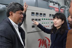 棕榈殼炭化機向馬來客戶(hù)圓滿交單(dān)